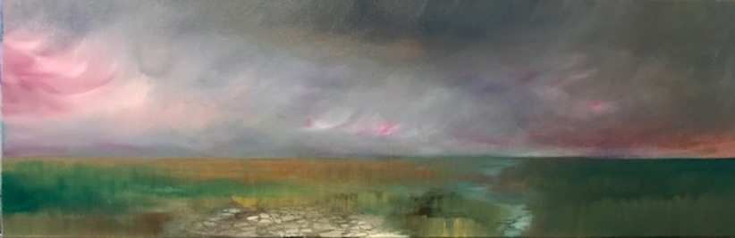 Amy Hoedemakers | Softly, Walk These Lands | oil | McAtamney Gallery and Design Store | Geraldine NZ